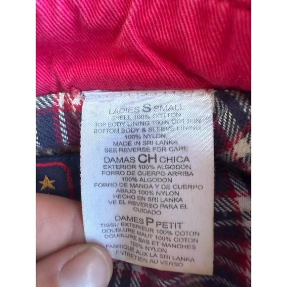 Vintage Faded Glory Chore Coat Womens Small Button Up Farm House Grunge 90s Y2K - Picture 4 of 7